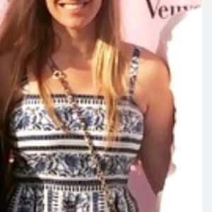 Loft Blue & White Dress Size 00